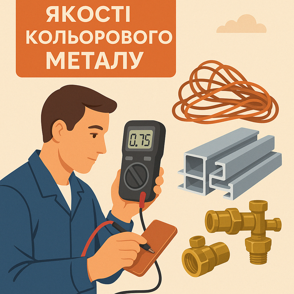 Як визначити якість кольорового металу