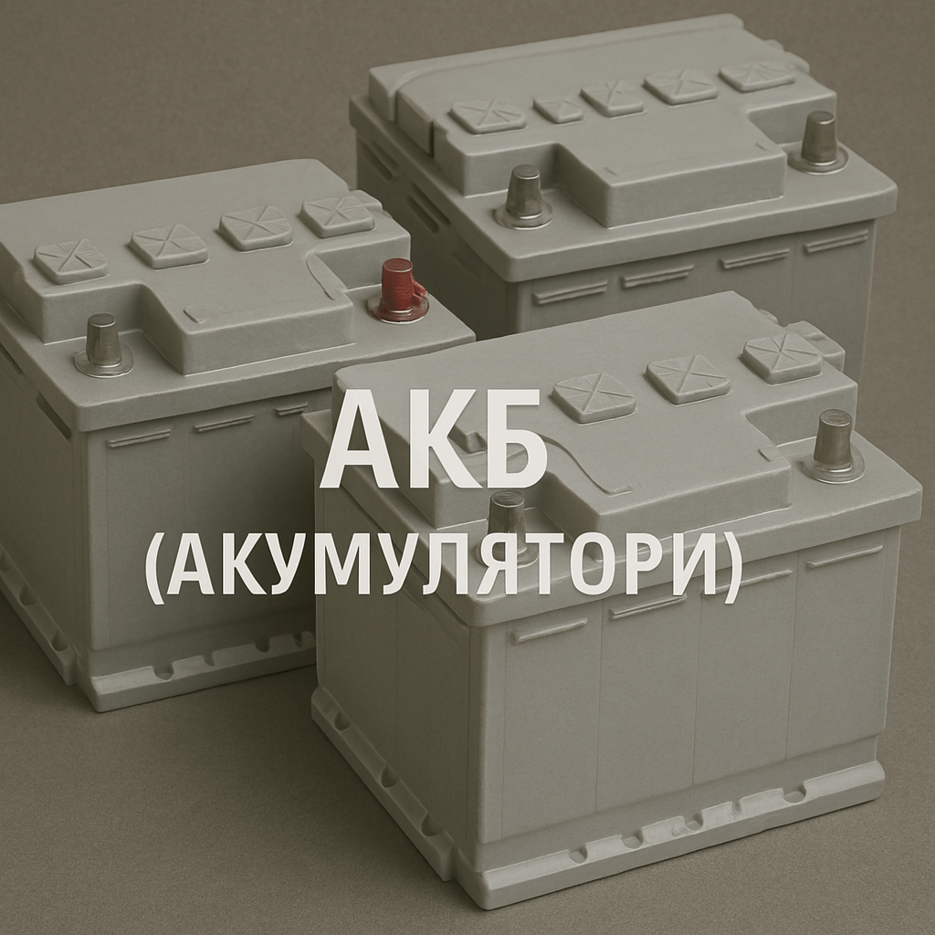 АКБ (Акумулятори) білі