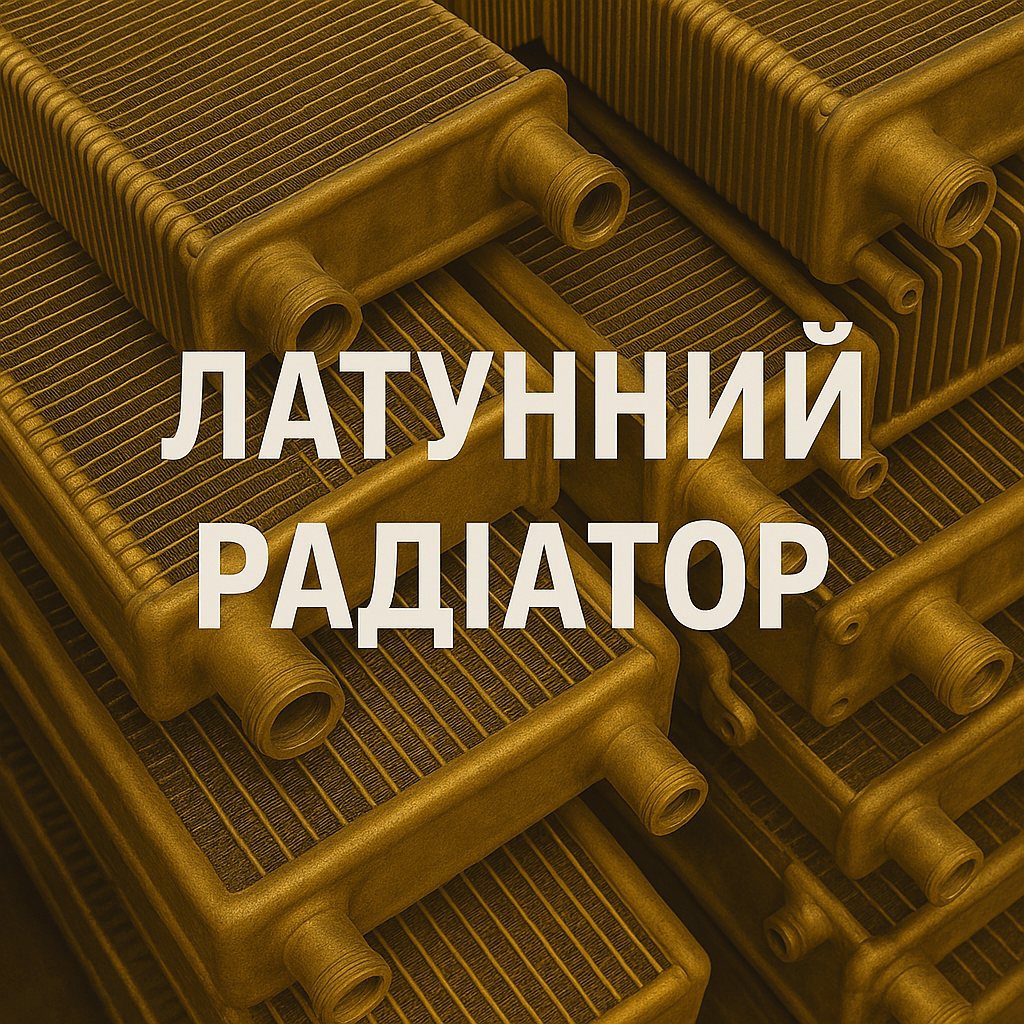 Латунний радіатор