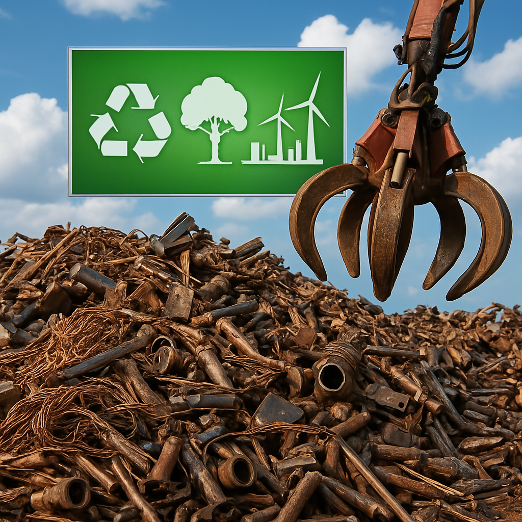 Екологічні аспекти переробки металобрухту: вплив на довкілля та економіку | Металл-Сервіс